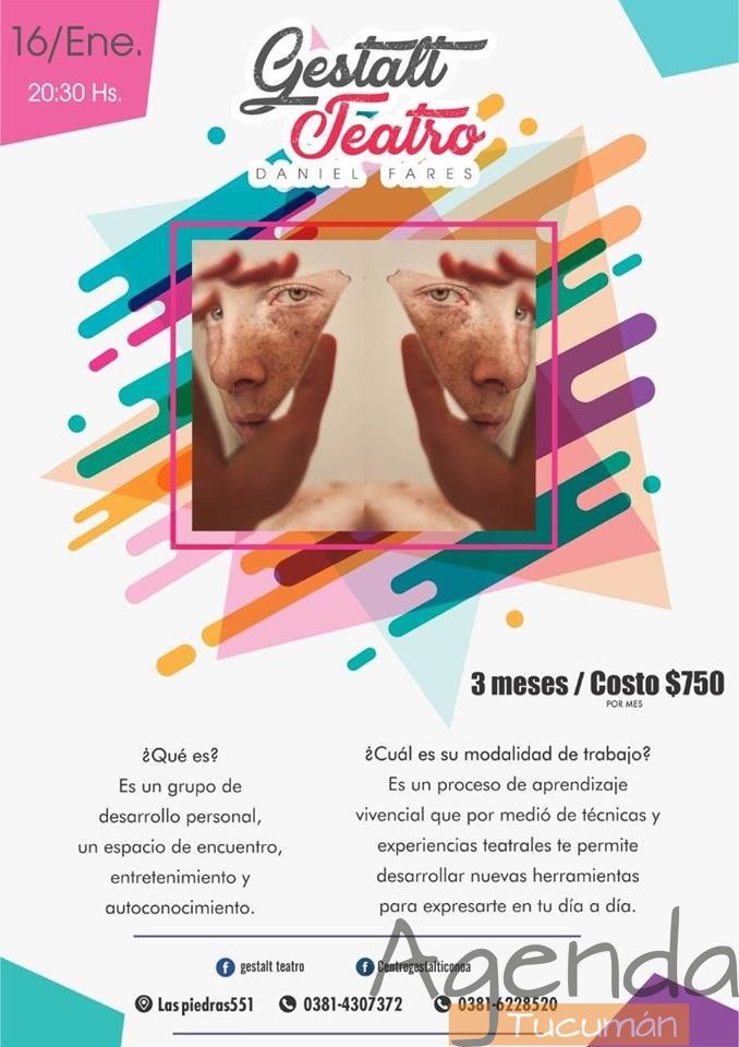 16 de Enero – Grupo «Gestalt Teatro