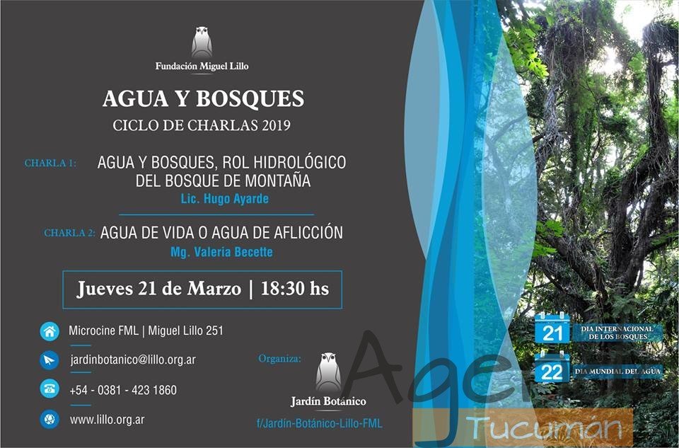 21 de Marzo – Agua y Bosques Charlas