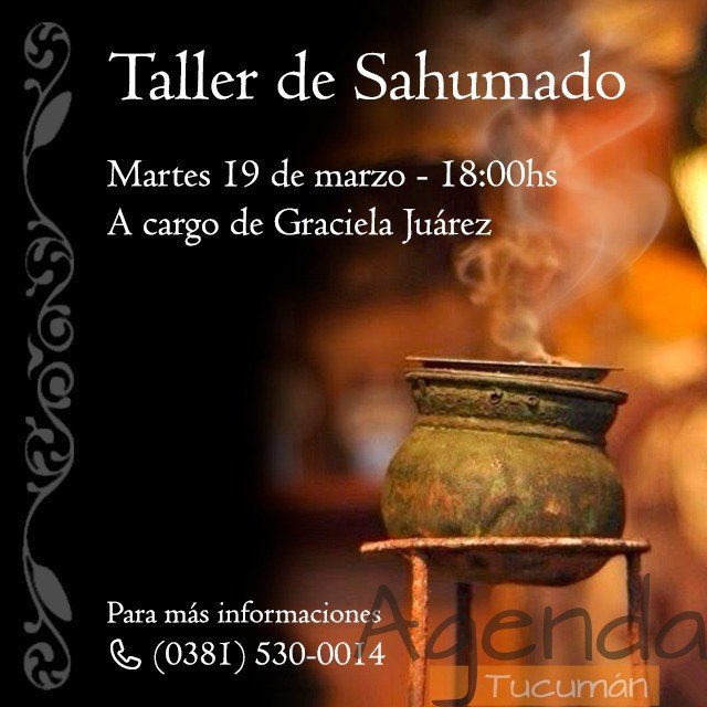 19 de Marzo – Taller de Sahumado
