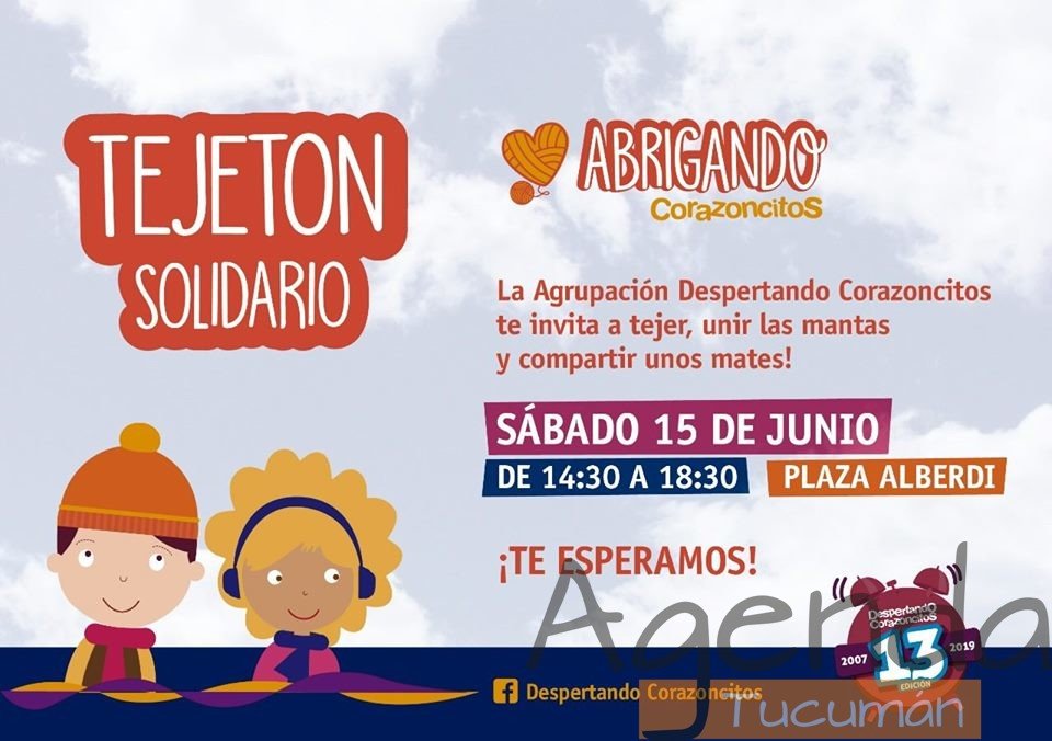 15 de Junio – Tejetón Solidario Abrigando Corazoncitos