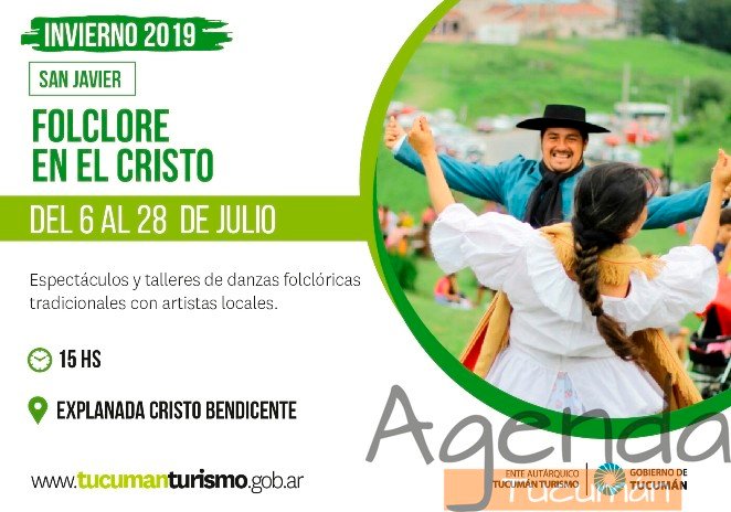 06 al 28 de Julio – Folclore en El Cristo