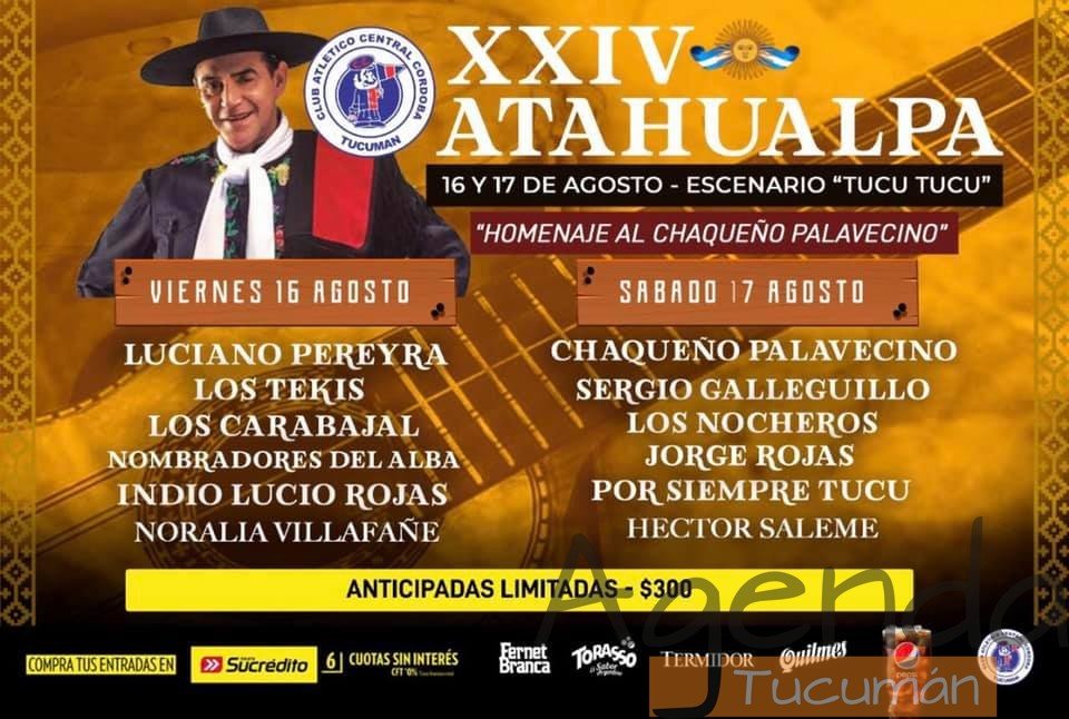 16 y 17 de Agosto – XXIV Atahualpa