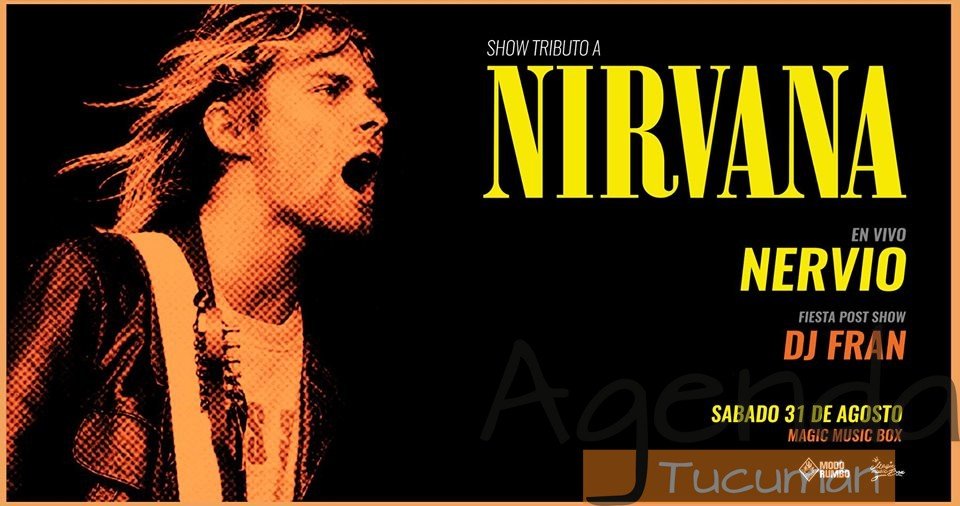 31 de Agosto – Tributo a Nirvana en la Magic Music Box