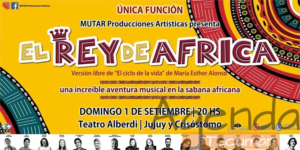 01 de Septiembre – El Rey de África | Función de Gala