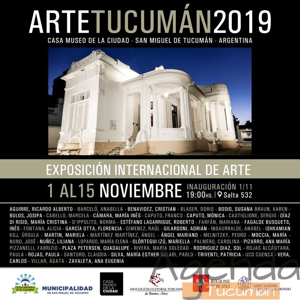 01 al 15 de Noviembre – Arte Tucumán 2.019