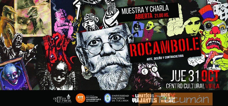 31 de Octubre – Rocambole en Tucumán – Muestra y charla abierta