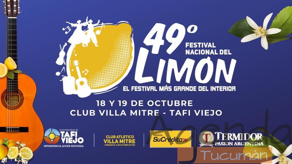 18 y 19 de Octubre | 49º edición Festival Nacional del Limón