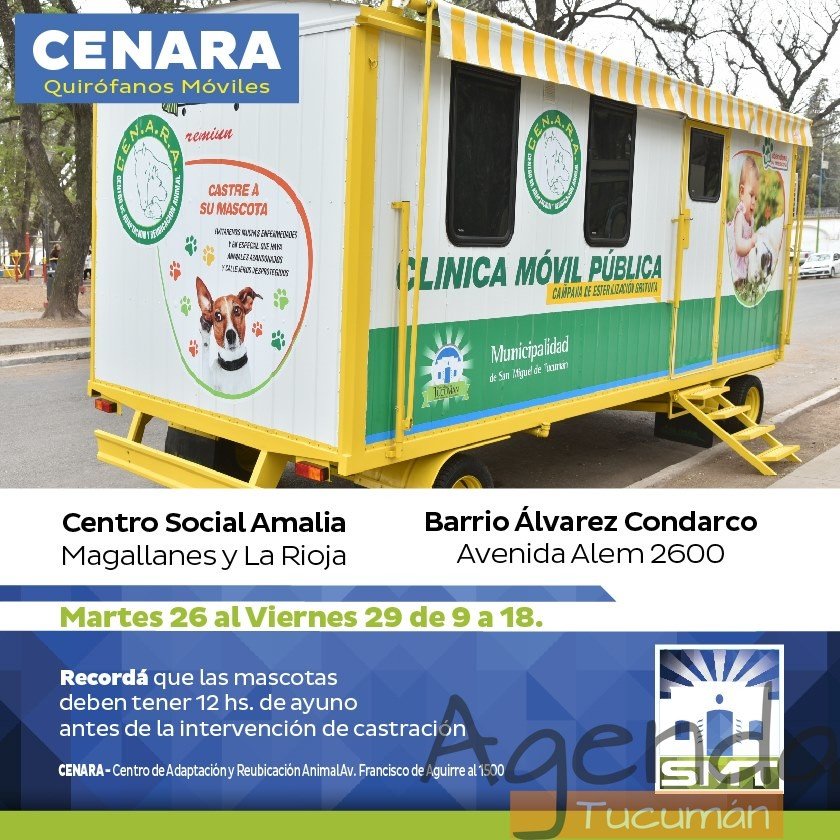 Móvil del Cenara de esta semana