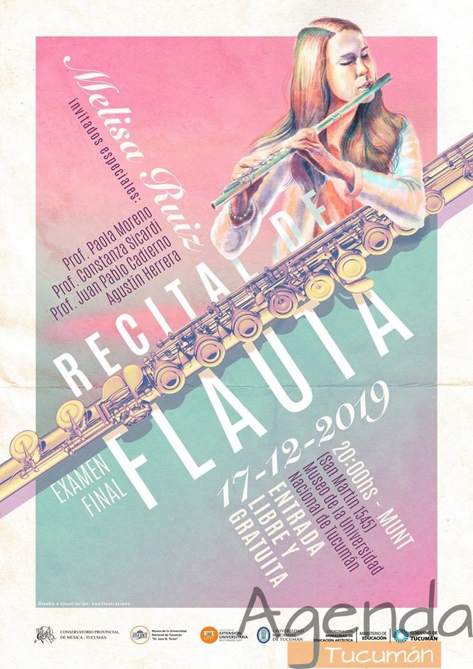 17 de Diciembre | Recital de flauta de Melisa Ruiz