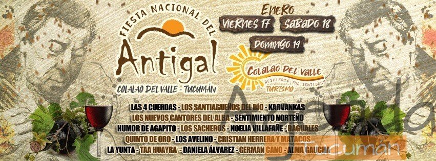Hasta el Domingo Fiesta Nacional del Antigal en Colalao del Valle