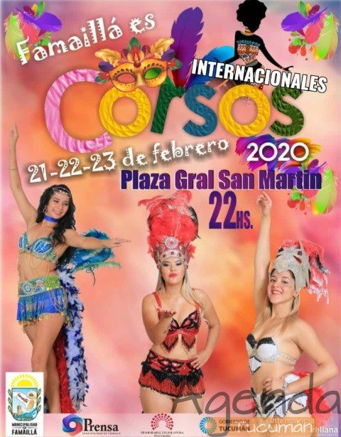 21 al 23 de Febrero | XXV Edic. Corsos Internacionales de la Ciudad de Famaillá