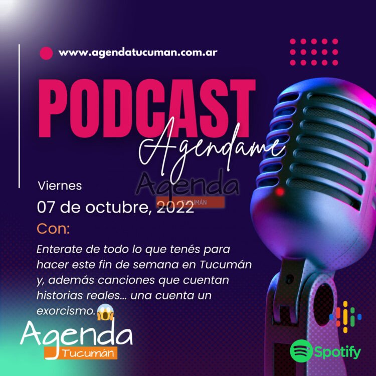 Agendame! Podcast 07 de Octubre de 2022