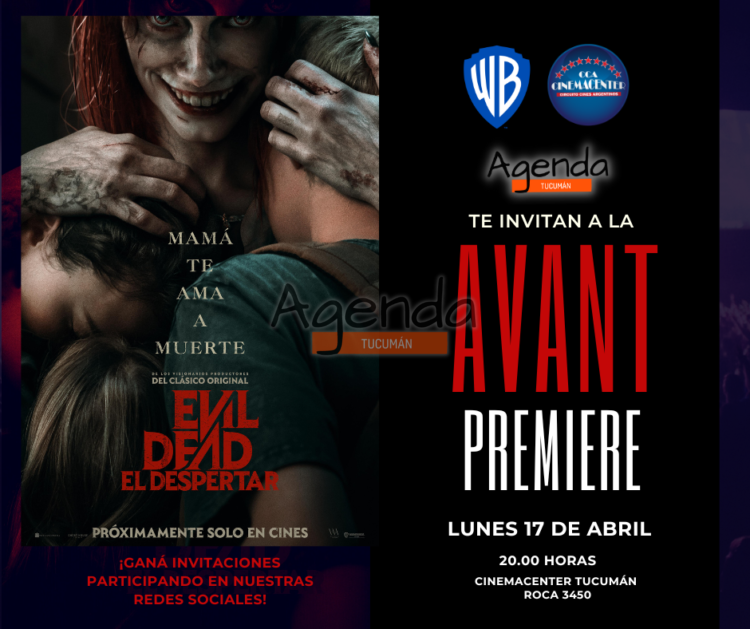 Se viene la gran Avant Premiere de Evil Dead Rise