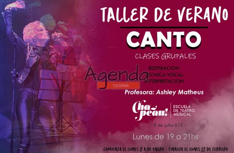 Taller de verano de canto