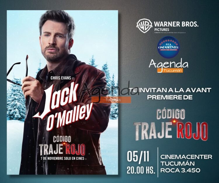 Nuevos ganadores para la Avant Premiere de Código Traje Rojo