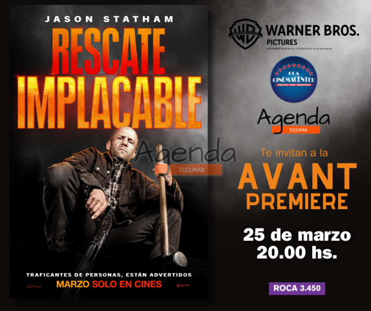 Más ganadores para la Avant Premiere de Rescate Implacable