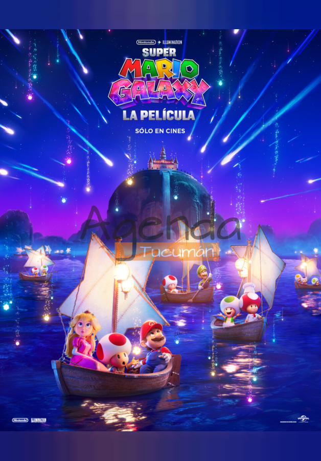Cinemacenter Tucumán renueva su cartelera con La galaxia de Mario Bros y un heredero letal