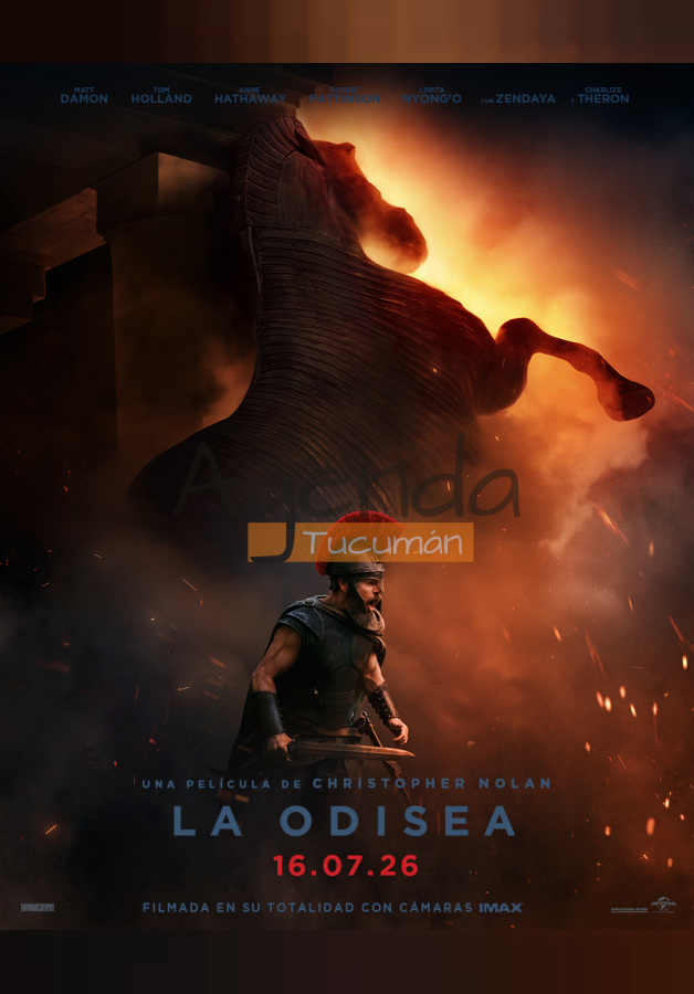 Cinemacenter Tucumán renueva su cartelera con La Odisea, la nueva película de Christopher Nolan